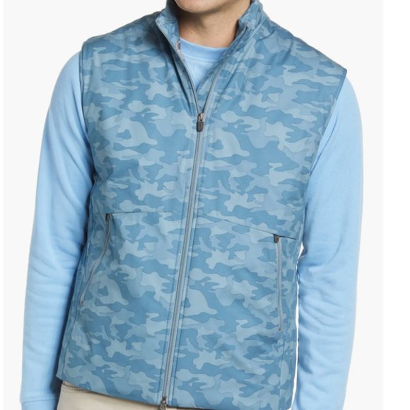 johnnie-O Rippen Camo Puffer Vest - Picture 9 of 14